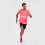 Joma 82P4R4355 نيون المرجان الأبيض قميص قصير الأكمام النخبة السابع رجال - Image 9