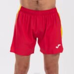 Joma 82P4R4362 احمر اصفر شورت النخبة السابع رجال - Image 2