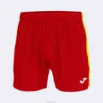 Joma 82P4R4362 احمر اصفر شورت النخبة السابع رجال