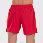 Joma 82P4R4362 احمر اصفر شورت النخبة السابع رجال - Image 3