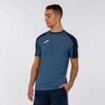 Joma 82P4R4370 الأزرق الداكن قميص البطولة البيئية قصيرة الأكمام رجال - Image 5