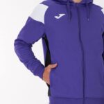 Joma 82P4R4386 أبيض أرجواني طاقم سترة مقنعين ثالثا رجال - Image 5