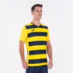 Joma 82P4R4399 أصفر أزرق كحلي قميص بأكمام قصيرة europa iv رجال - Image 2