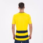Joma 82P4R4399 أصفر أزرق كحلي قميص بأكمام قصيرة europa iv رجال - Image 3