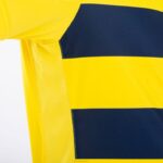 Joma 82P4R4399 أصفر أزرق كحلي قميص بأكمام قصيرة europa iv رجال - Image 5