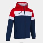 Joma 82P4R4405 الأزرق الداكن الأحمر طاقم سترة المطر رابعا رجال