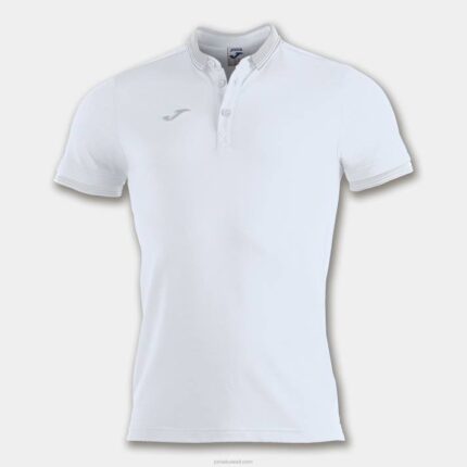 Joma 82P4R4419 أبيض قميص بولو قصير الأكمام Bali II رجال