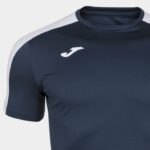 Joma 82P4R4424 الأزرق الداكن الأبيض أكاديمية قميص بأكمام قصيرة iii رجال - Image 2