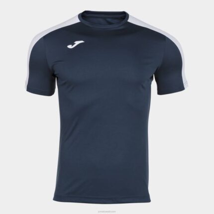 Joma 82P4R4424 الأزرق الداكن الأبيض أكاديمية قميص بأكمام قصيرة iii رجال