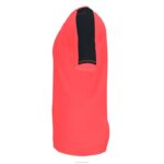 Joma 82P4R4425 نيون المرجان الأسود أكاديمية قميص بأكمام قصيرة iii رجال - Image 2