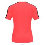 Joma 82P4R4425 نيون المرجان الأسود أكاديمية قميص بأكمام قصيرة iii رجال - Image 3