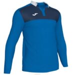 Joma 82P4R4445 الأزرق الملكي الأزرق الداكن قميص بولو طويل الأكمام الفائز الثاني رجال