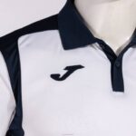Joma 82P4R4448 أبيض كحلي بطولة قميص بولو بأكمام قصيرة v رجال - Image 8