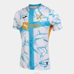 Joma 82P4R4465 ابيض اصفر قميص بأكمام قصيرة زي موحد رييكا 22/23 - Image 2