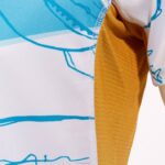 Joma 82P4R4465 ابيض اصفر قميص بأكمام قصيرة زي موحد رييكا 22/23 - Image 4