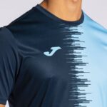 Joma 82P4R4466 الأزرق الداكن السماء الزرقاء قميص بأكمام قصيرة سيتي الثاني رجال - Image 7