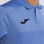 Joma 82P4R4469 أزرق قميص بولو قصير الاكمام مونتريال رجال - Image 7