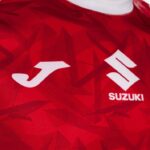 Joma 82P4R4470 احمر ابيض قميص قصير الأكمام 1 اتحاد كرة اليد البولندية موحدة - Image 3