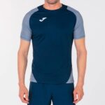 Joma 82P4R4480 الأزرق الداكن الأبيض قميص قصير الأكمام أساسي الثاني رجال - Image 2