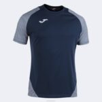 Joma 82P4R4480 الأزرق الداكن الأبيض قميص قصير الأكمام أساسي الثاني رجال