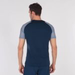 Joma 82P4R4480 الأزرق الداكن الأبيض قميص قصير الأكمام أساسي الثاني رجال - Image 3