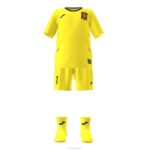 Joma 82P4R4483 الفلورسنت الأصفر تعيين صغار الاختيار الاسباني لكرة الصالات