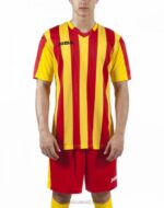 Joma 82P4R4487 احمر اصفر قميص بأكمام قصيرة رجال - Image 2