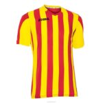 Joma 82P4R4487 احمر اصفر قميص بأكمام قصيرة رجال