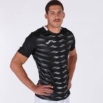 Joma 82P4R4488 أسود قميص بأكمام قصيرة MySkin Academy رجال - Image 5
