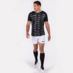 Joma 82P4R4488 أسود قميص بأكمام قصيرة MySkin Academy رجال - Image 7