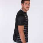 Joma 82P4R4488 أسود قميص بأكمام قصيرة MySkin Academy رجال - Image 8