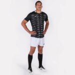 Joma 82P4R4488 أسود قميص بأكمام قصيرة MySkin Academy رجال - Image 9
