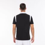 Joma 82P4R4490 أسود أبيض بطولة قميص بولو بأكمام قصيرة v رجال - Image 3