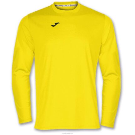 Joma 82P4R4494 أصفر قميص بأكمام طويلة رجال