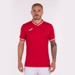 Joma 82P4R4495 أحمر قميص قصير الأكمام toletum iii رجال - Image 2