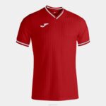 Joma 82P4R4495 أحمر قميص قصير الأكمام toletum iii رجال