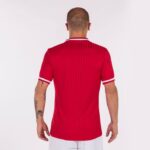 Joma 82P4R4495 أحمر قميص قصير الأكمام toletum iii رجال - Image 3