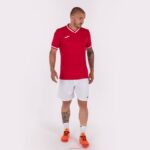 Joma 82P4R4495 أحمر قميص قصير الأكمام toletum iii رجال - Image 6