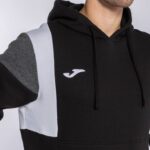 Joma 82P4R4527 أسود سترة مقنعين مريحة III رجال - Image 4