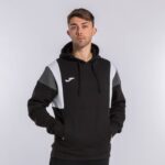 Joma 82P4R4527 أسود سترة مقنعين مريحة III رجال - Image 6