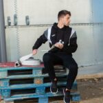 Joma 82P4R4527 أسود سترة مقنعين مريحة III رجال - Image 7