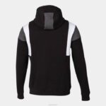 Joma 82P4R4527 أسود سترة مقنعين مريحة III رجال - Image 8