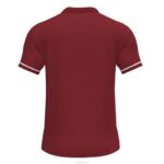 Joma 82P4R4534 بورجوندي أبيض بطولة قميص بولو قصير الاكمام vi رجال - Image 3