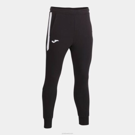Joma 82P4R4537 أسود أبيض سروال طويل مريح الثاني رجال