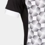 Joma 82P4R4556 أسود أبيض قميص بأكمام قصيرة سوبر نوفا iii رجال - Image 5