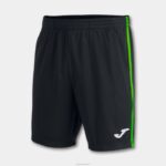 Joma 82P4R4557 أسود أخضر نيون شورت برمودا مفتوح ثالثا رجال