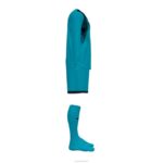 Joma 82P4R4572 الفيروز الأسود تعيين zamora السادس رجال - Image 4