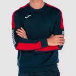 Joma 82P4R4576 الأزرق الداكن الأحمر بطولة قميص من النوع الثقيل الرابع رجال - Image 3