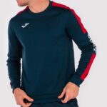 Joma 82P4R4576 الأزرق الداكن الأحمر بطولة قميص من النوع الثقيل الرابع رجال - Image 4