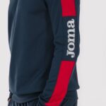 Joma 82P4R4576 الأزرق الداكن الأحمر بطولة قميص من النوع الثقيل الرابع رجال - Image 5